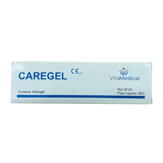 Pomada Hidrogel Caregel para feridas e queimaduras 85g