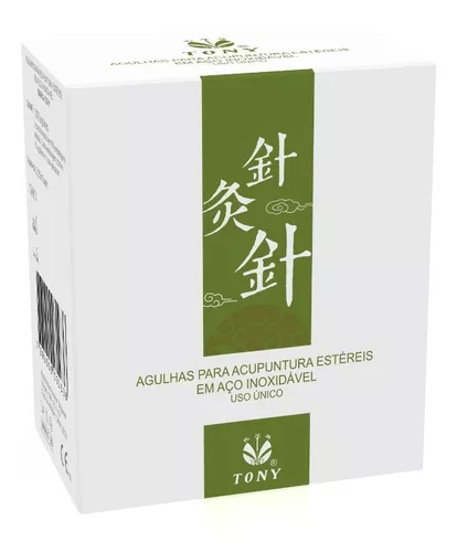 Agulhas Tony Acupuntura Dry Needling 25x30mm e 25x40mm