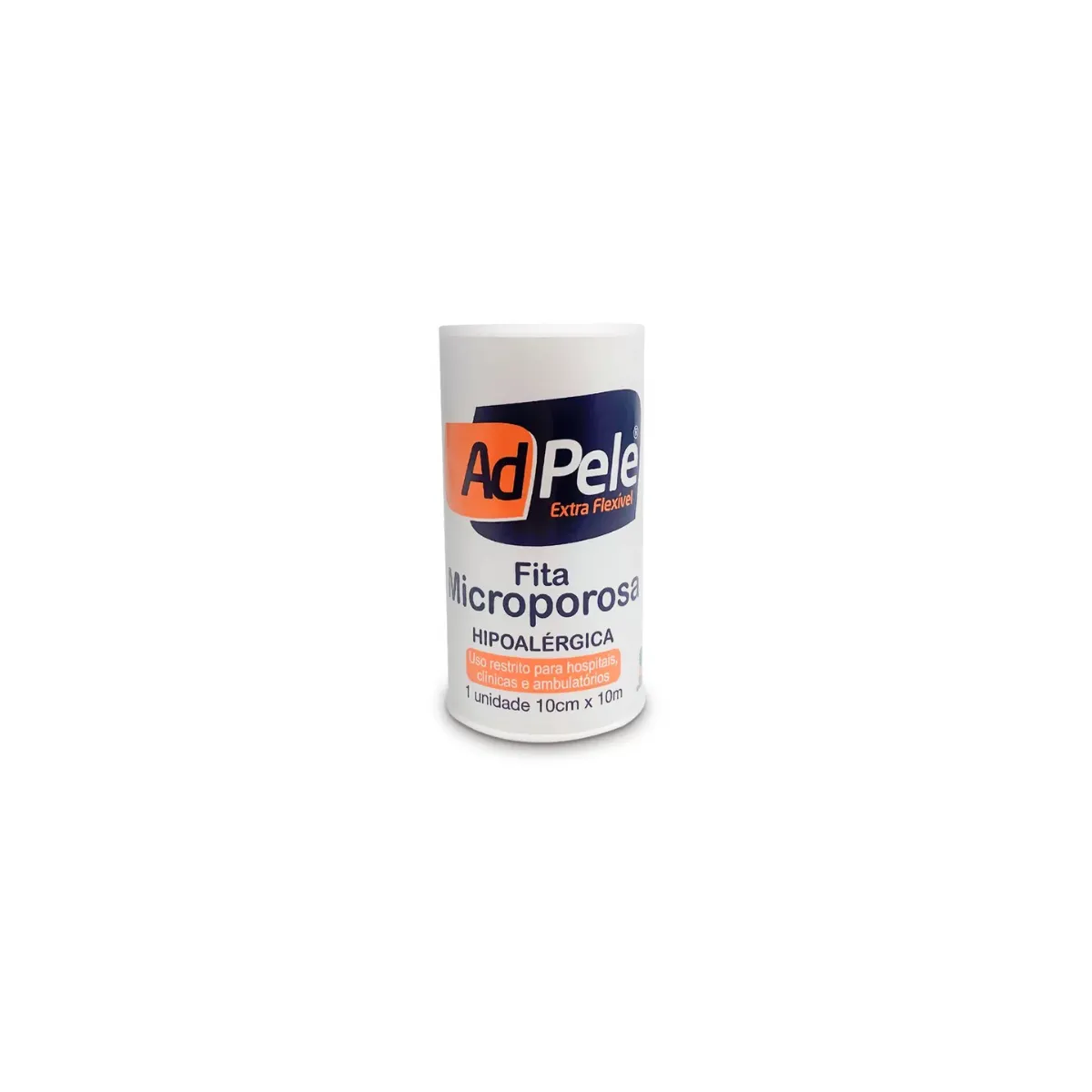 FITA MICROPORE 10 CM X 10 M BRANCO - ADPELE
